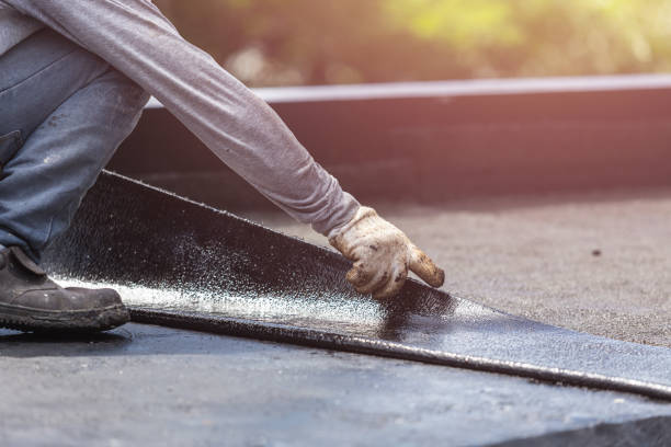 Professional Basement Waterproofing technician working in Lowell, OR